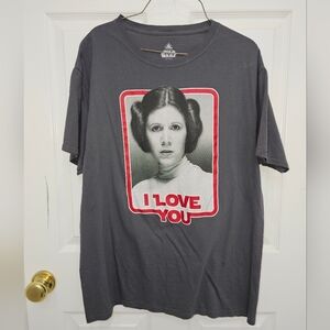 Disney Star Wars Graphic T-Shirt, Size Large